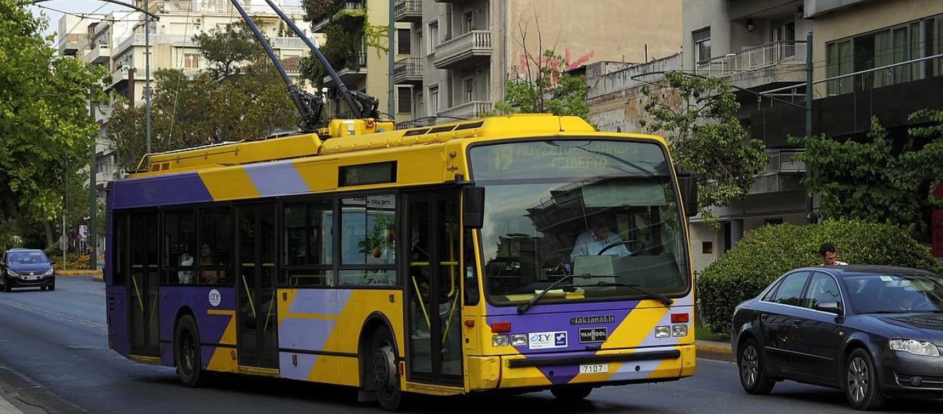 Στάση εργασίας αύριο στα τρόλεϊ - Τι ώρες θα μείνουν ακινητοποιημένα